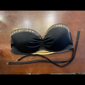 Victoria’s Secret Black and Good Bikini Top